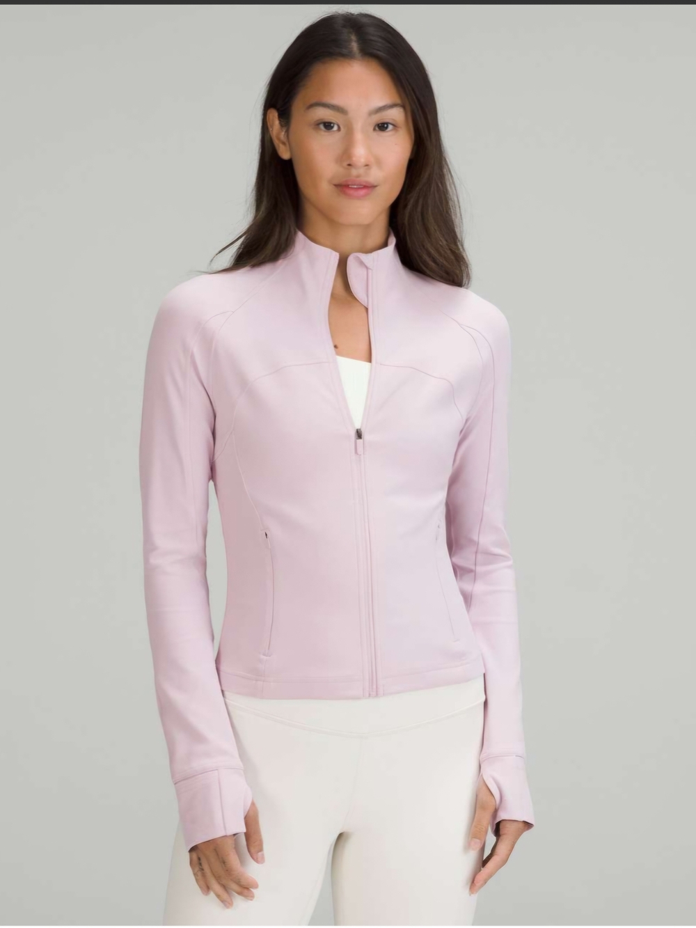 Lululemon Cropped Define Jacket Pink Peony
